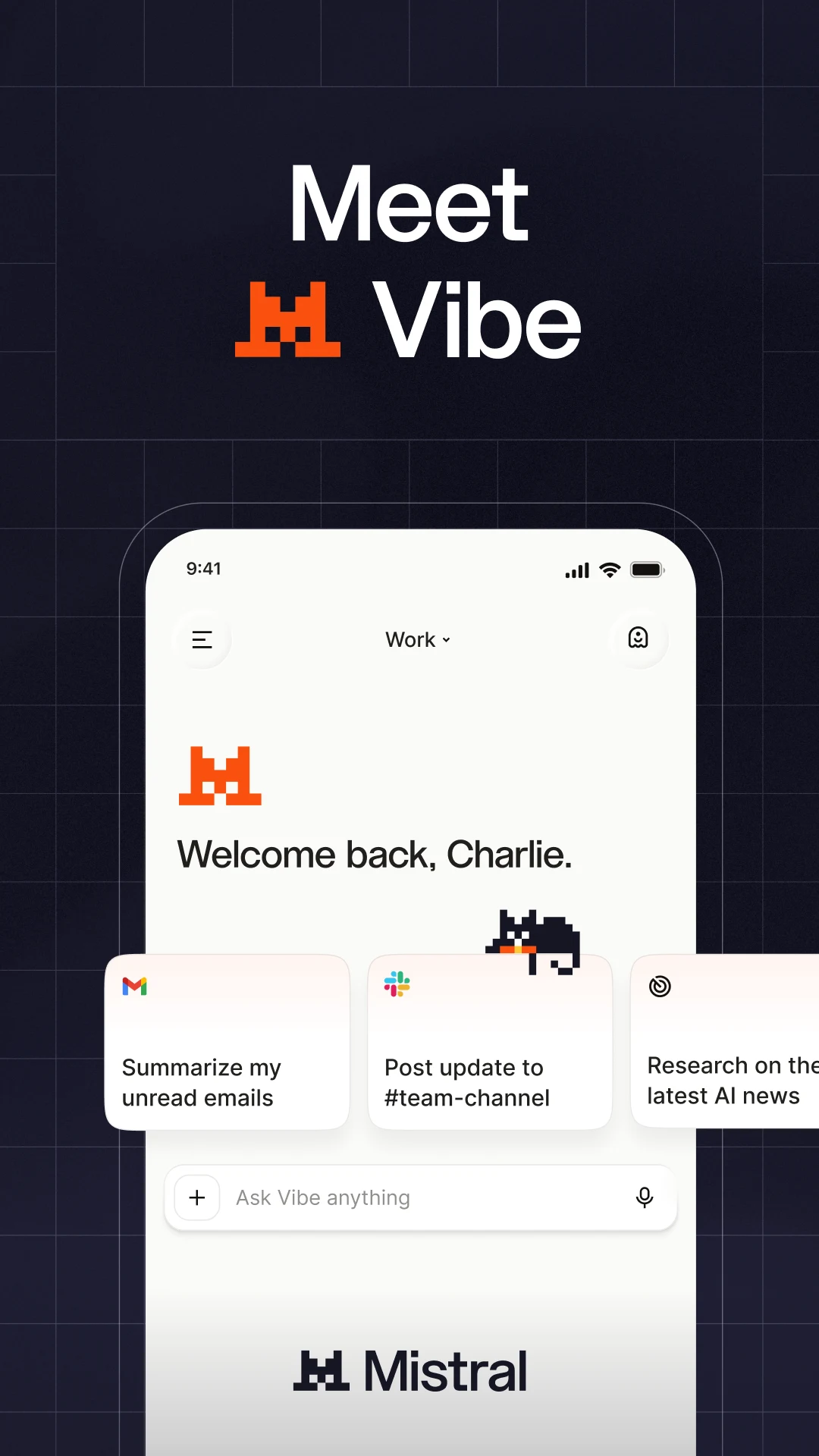 Vibe by Mistral (ex-Le Chat) screenshot